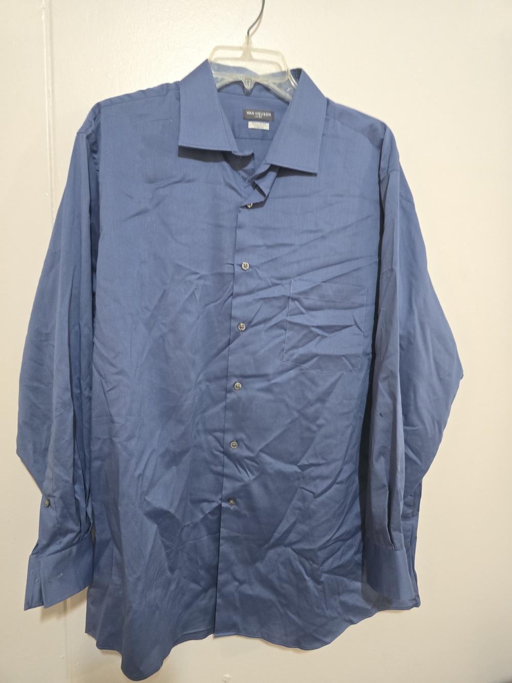 Van Heusen Men's Blue Dress Shirt
